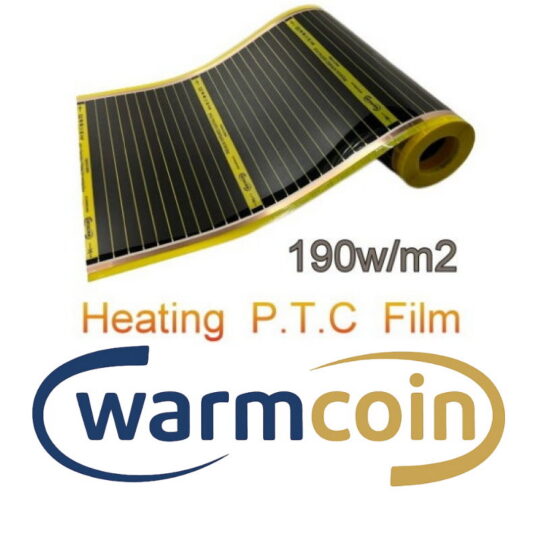 Инфрачервено фолио Warmcoin - 190W (P.T.C)